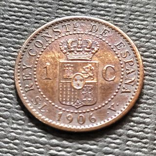Moneda España 1906 Alfonso XIII