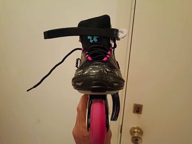 Patines Oxelo niña + protecciones+bolsa+ casco