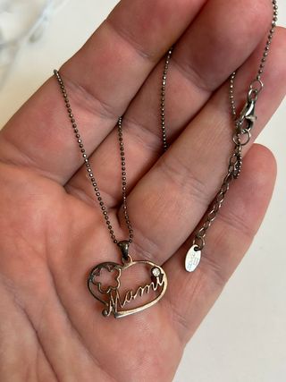 Collar con colgante "Mami" plata 925