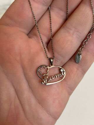 Collar con colgante "Mami" plata 925