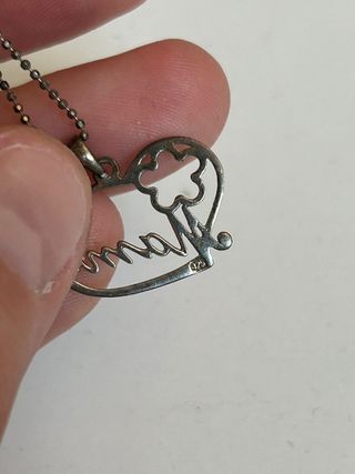 Collar con colgante "Mami" plata 925