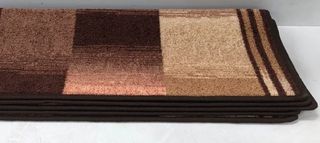 Alfombras escalera - Beige y marrón