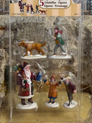 5 Figurine Lemax Natale