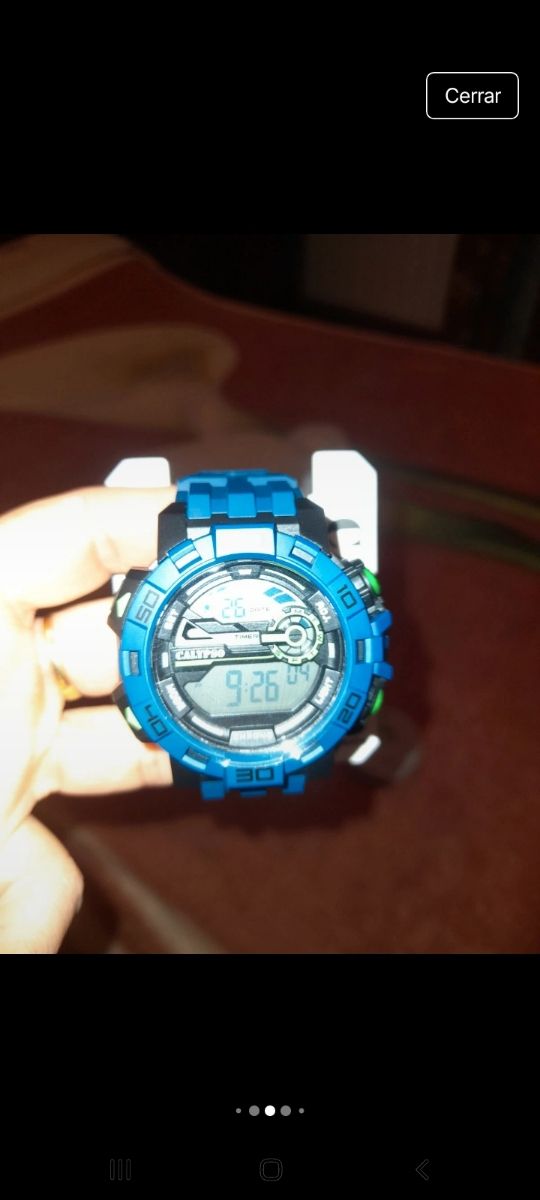 Reloj Calypso azul - nuevo