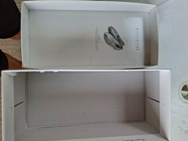 Zapatos Hispanitas dorados beige numero 39