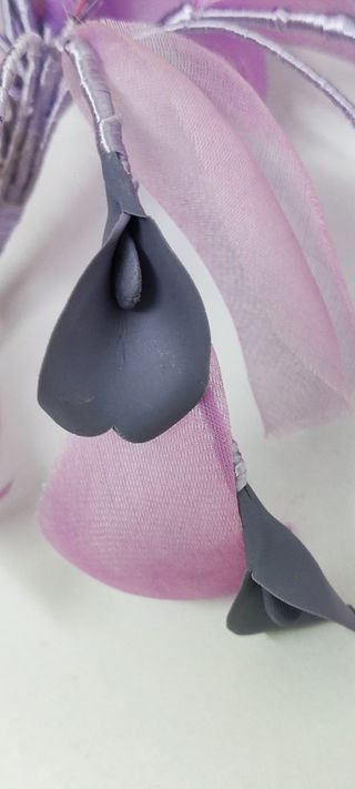 Tocado Lila-Morado para Madrina