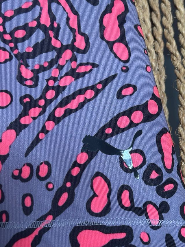 Shorts Puma - Gris y Rosa