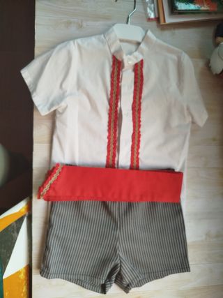 Traje campero niño talla 6