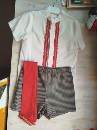 Traje campero niño talla 6