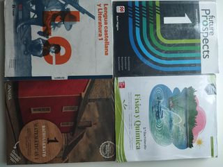 Libros 1 Bachillerato instituto María Moliner 
