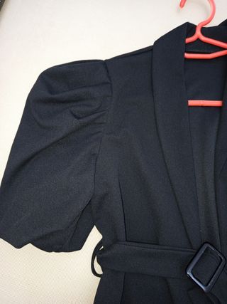 Blazer manga abullonada