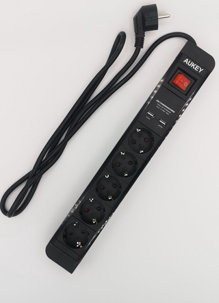 Regleta Aukey PA-S2 - 5 enchufes