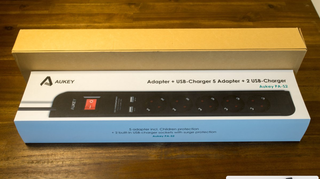 Regleta Aukey PA-S2 - 5 enchufes