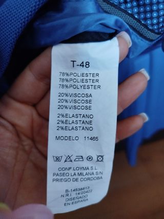 Traje azul hombre