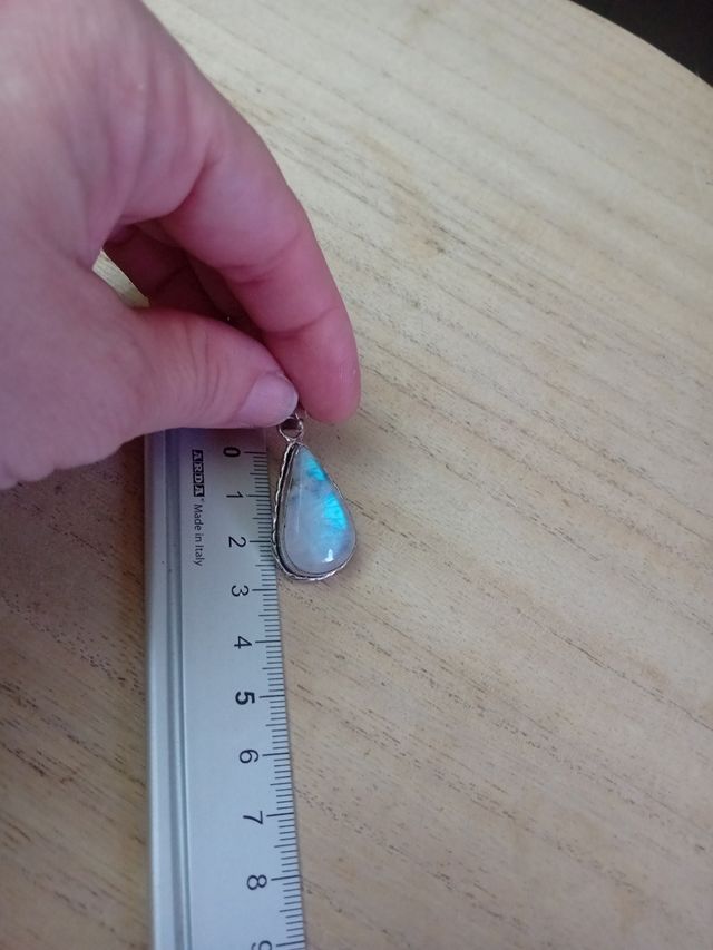 Ciondolo Argento 925 Pietra Luna