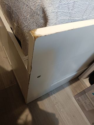 Cama diván Ikea blanca