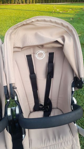 Bugaboo Donkey gemelar beige