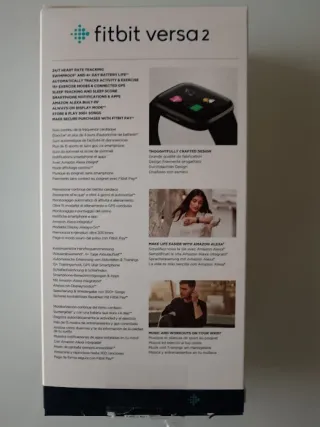 Fitbit Versa 2 - Orologio Smartwatch