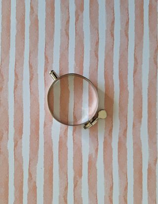 NUEVO Argolla niquelada marca Obrac