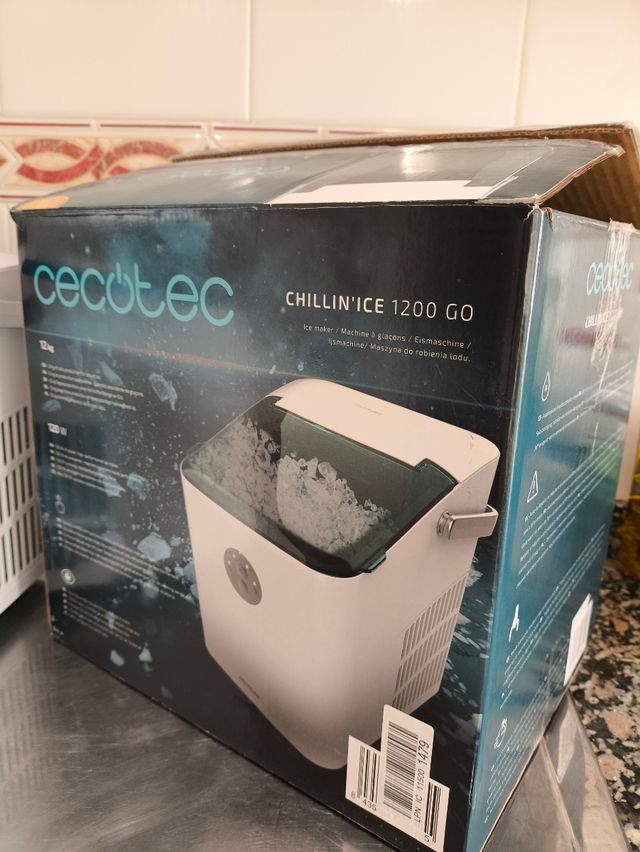 Fabricadora hielo Cecotec Chillin Ice 1200 Go