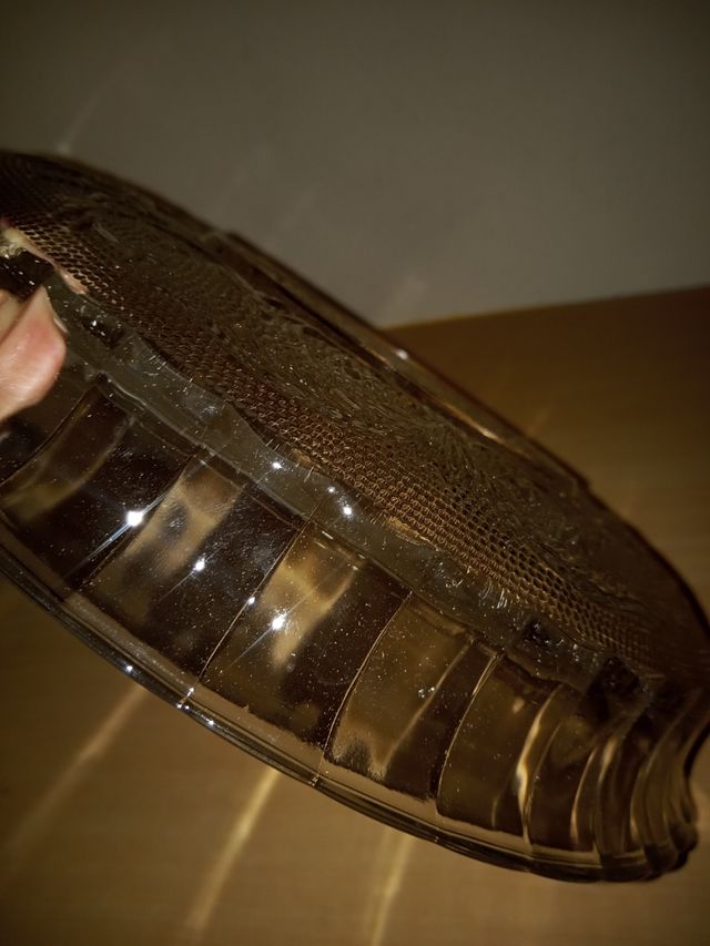 Plato cristal Pasabahce