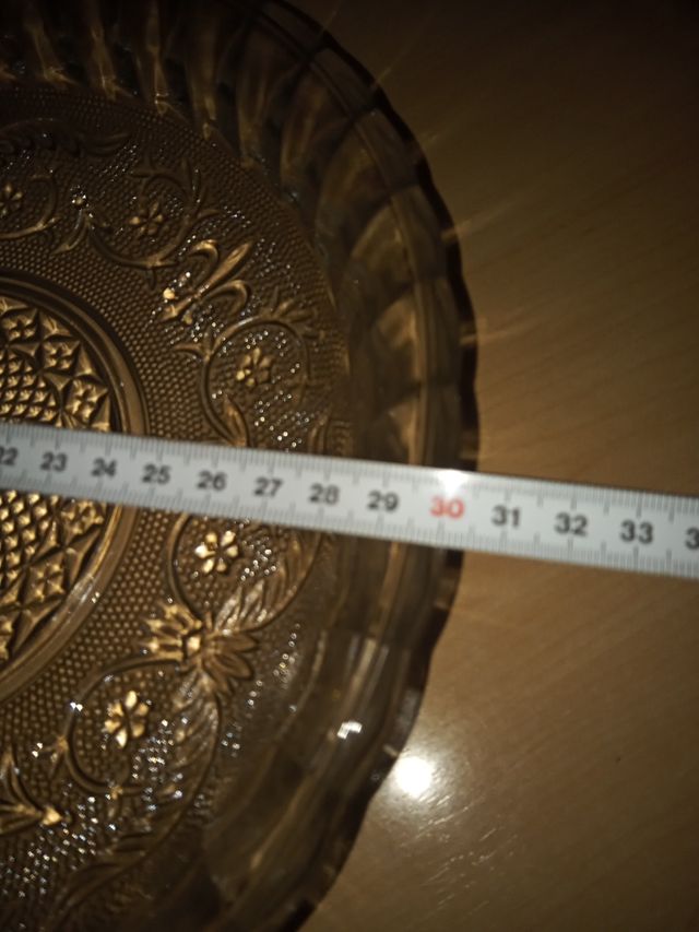 Plato cristal Pasabahce