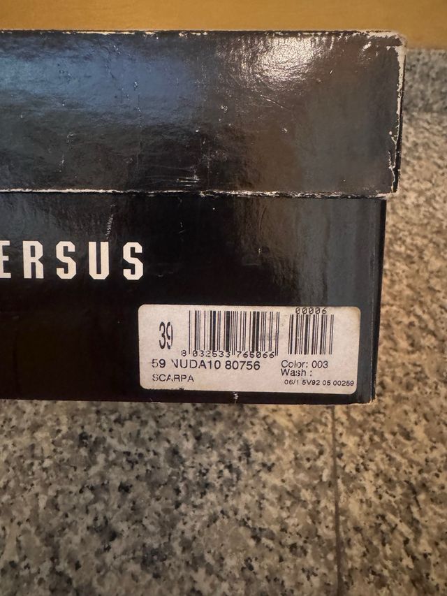 Sandali Versus con lacci - Marroni