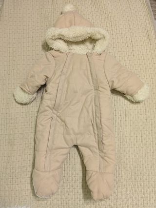 Buzo Invierno Bebé 1 Mes 54 cm