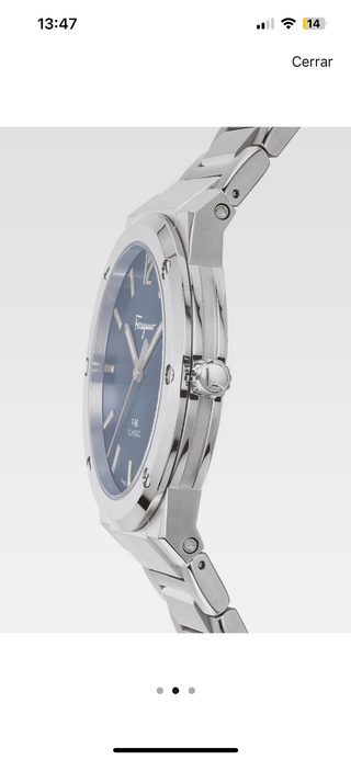 Salvatore Ferragamo F-80 Classic Stainless 