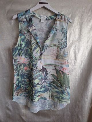 Blusa H&M estampada M