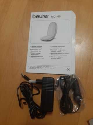 Asiento masaje Beurer MG 160 con calor NUEVO
