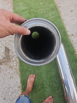 Tubos chimenea acero inoxidable