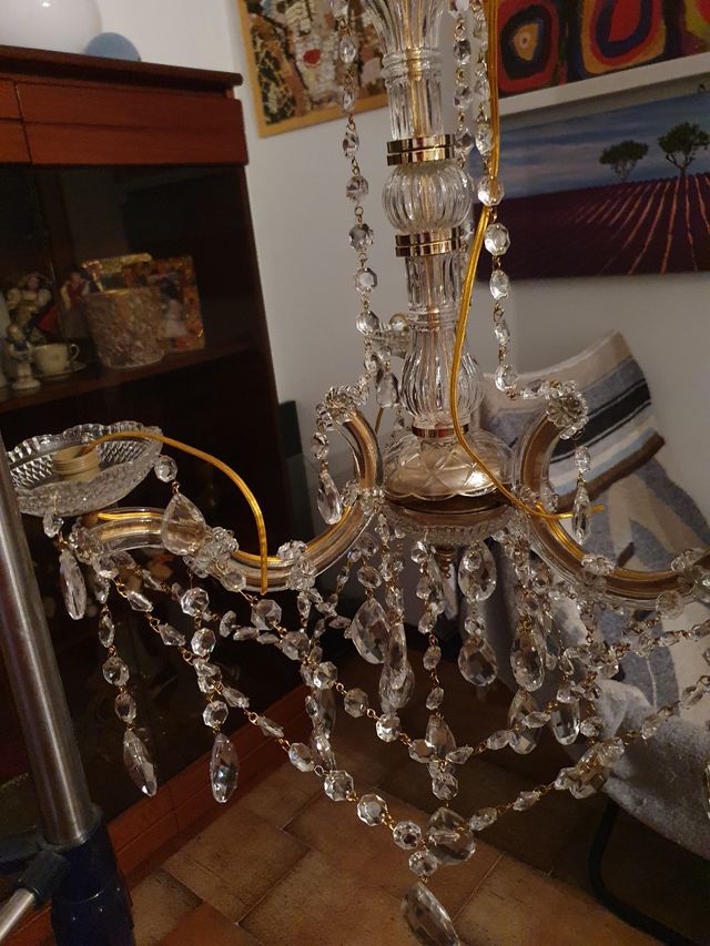 Lampadario Maria Teresa 3 luci