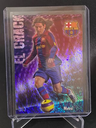 Lionel Messi #80 El Crack Jaspeado Mundicromo 08/9
