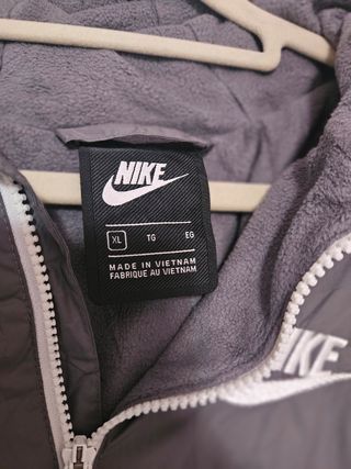 Chaqueta Nike gris - cortavientos