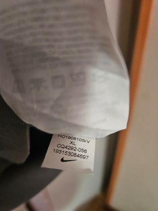 Chaqueta Nike gris - cortavientos