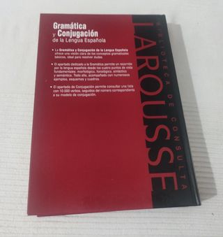 Gramática y conjugación de la lengua española.