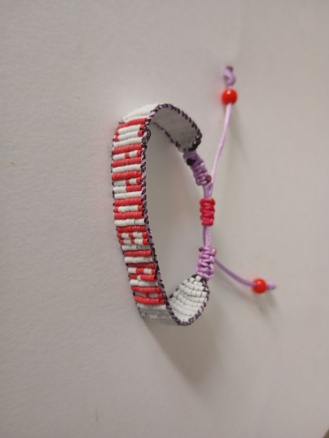 Pulsera Capoeira - Roja y Morada