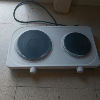 Cocina eléctrica doble