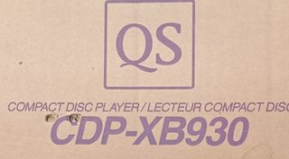 Sony CDP-XB930: Lector CD