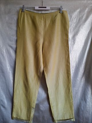 Pantalones Pitillo - Verde Pistacho