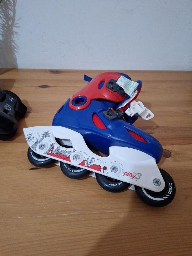 Patines Oxelo Play 3 niños. Talla del 28 al 30