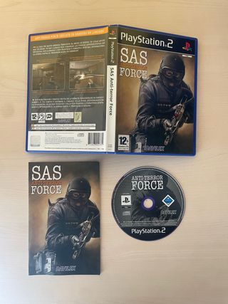 PS2 SAS Anti-Terror Force Gioco