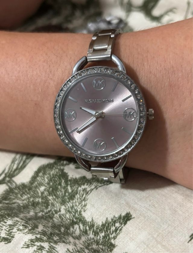 Reloj Michael Kors - Pulsera color Plata Rosa