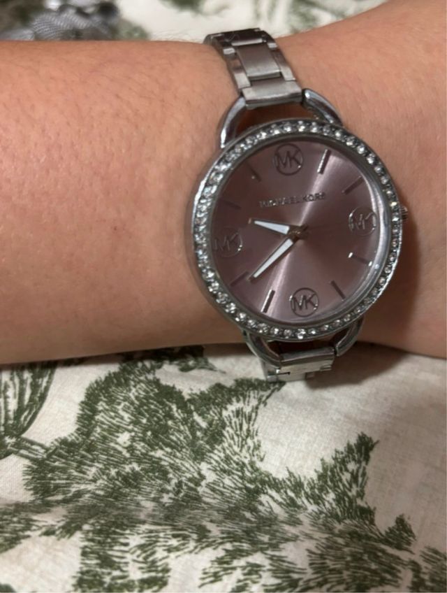 Reloj Michael Kors - Pulsera color Plata Rosa