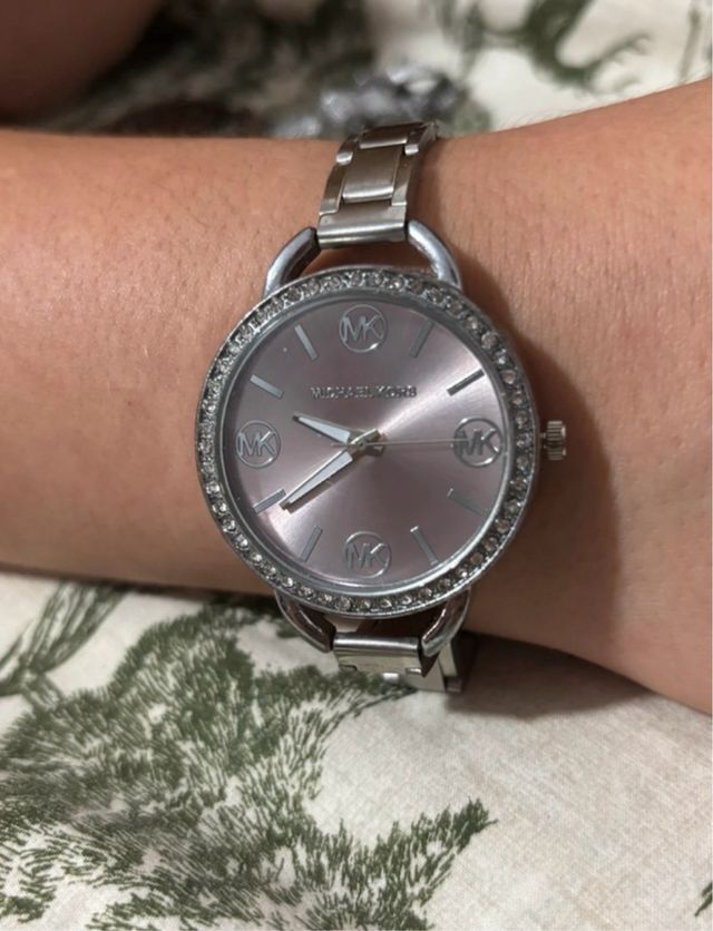 Reloj Michael Kors - Pulsera color Plata Rosa