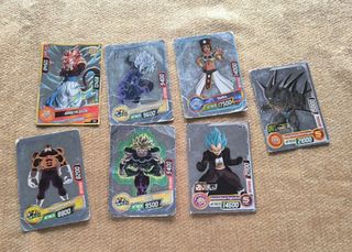Cartas Dragon Ball Plateadas