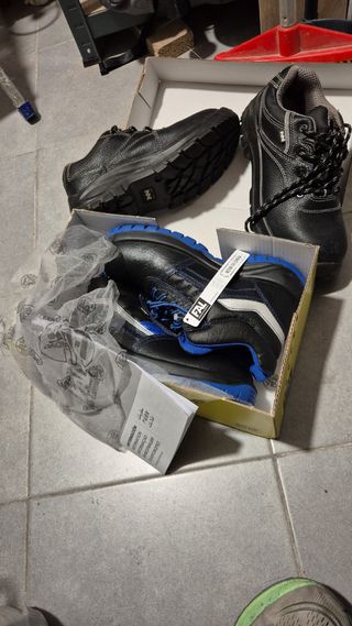 Botas seguridad FAL - negras y azules