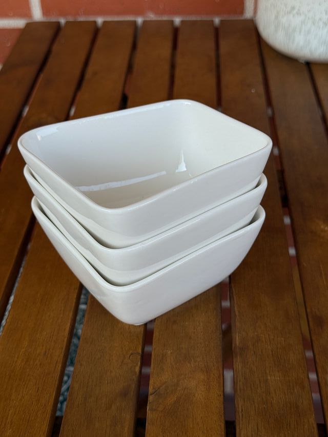 Platos para aperitivos,Casa, 3 piezas, muy elegant