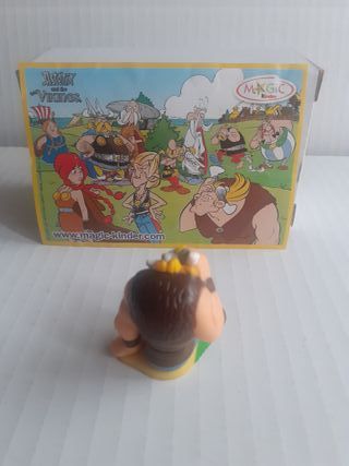 Figura Olaf de Asterix y los Vikingos,huevo Kinder
